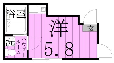 コンフォート北綾瀬 間取り図