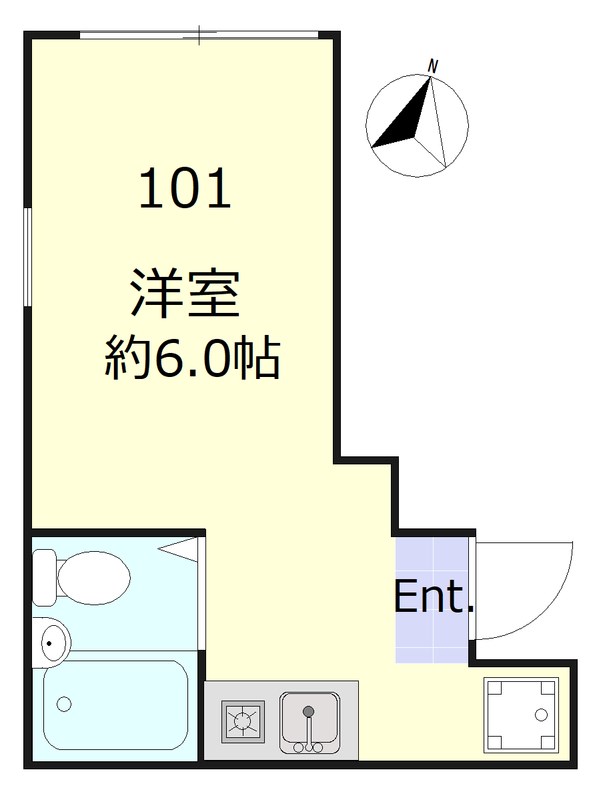 シャンテ町屋 間取り図