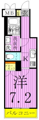 Artecasa　Alivie　綾瀬 間取り図