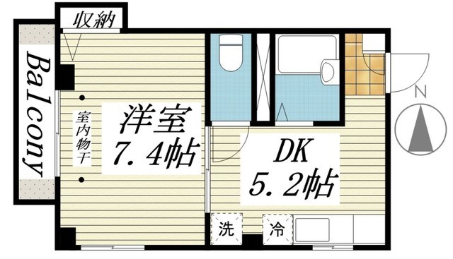 アンクレージュ 間取り図