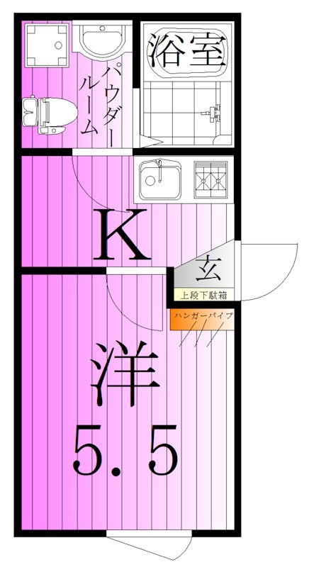 Grip西新井 間取り図
