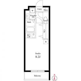 グレーシア草加 間取り図