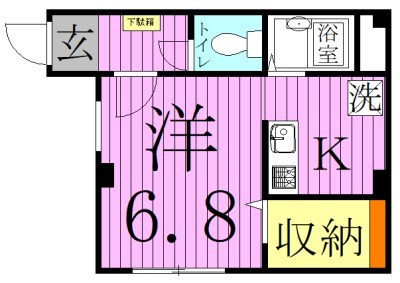Fiesta 間取り図