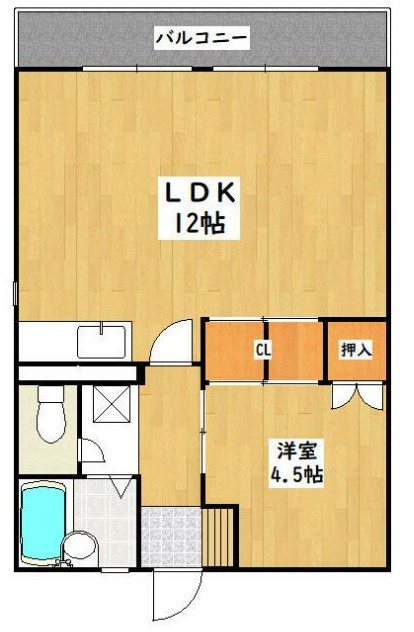 シャルムヒルズ・セラ 201号室 間取り