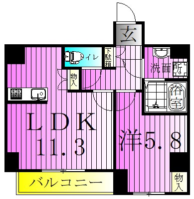 ＭＯＮ　ＣＨＡＴＯＮ（モンシャトン） 間取り図