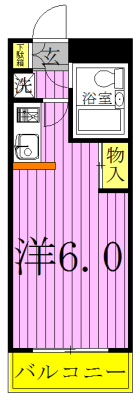 T's garden南柏　～ティーズガーデン～ 606号室 間取り