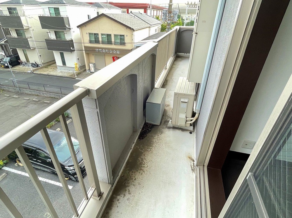 ユネックスパレス  ベランダ