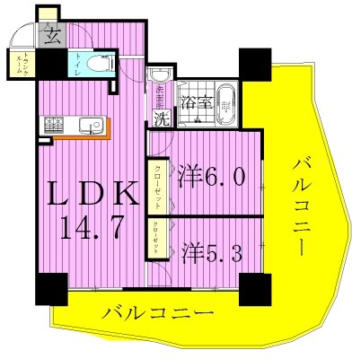 果樹園ＳＴ 903号室 間取り