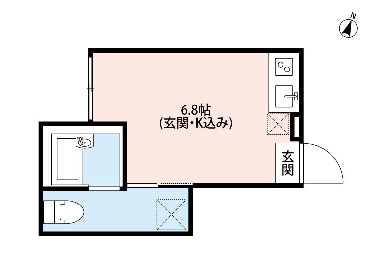 クレール保木間 間取り図