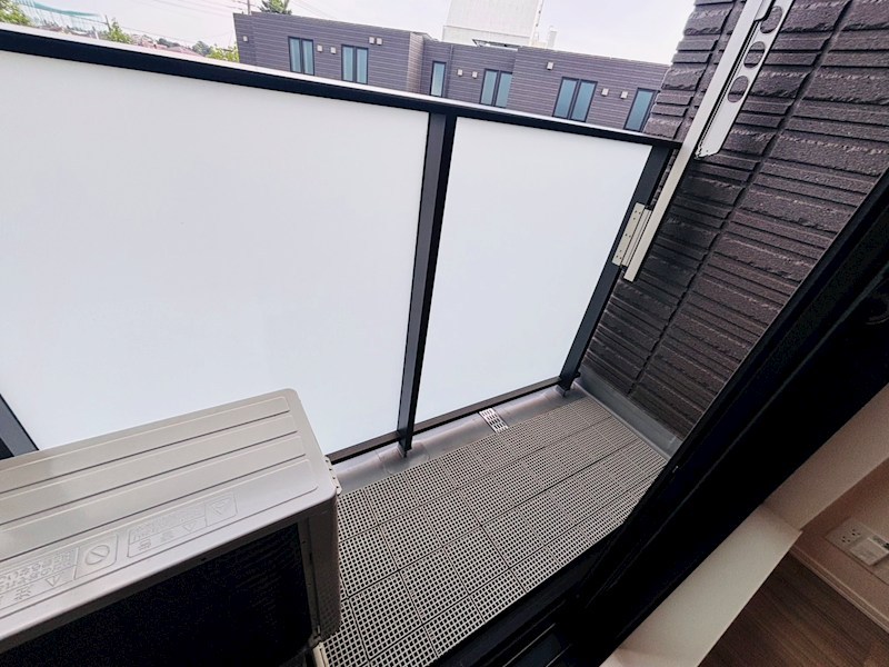 メゾンクレール日暮Ｎｏｒｔｈ ベランダ