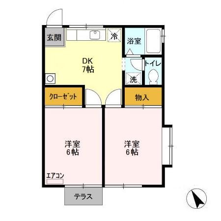 フラワーエステート 間取り