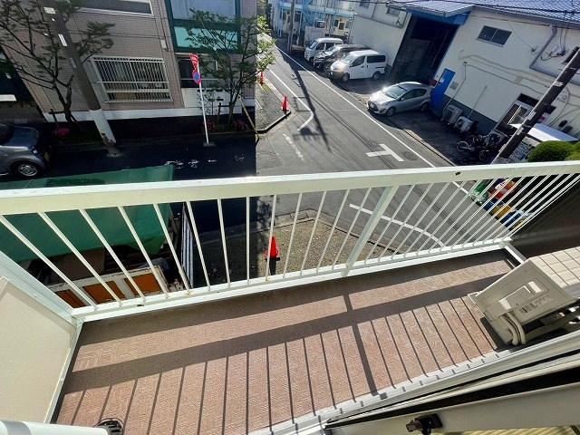 第二大信マンション ベランダ