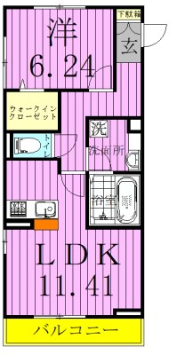 グランテージ 間取り図