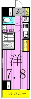 ラフィスタ大師前ＥＡＳＴ  間取り図