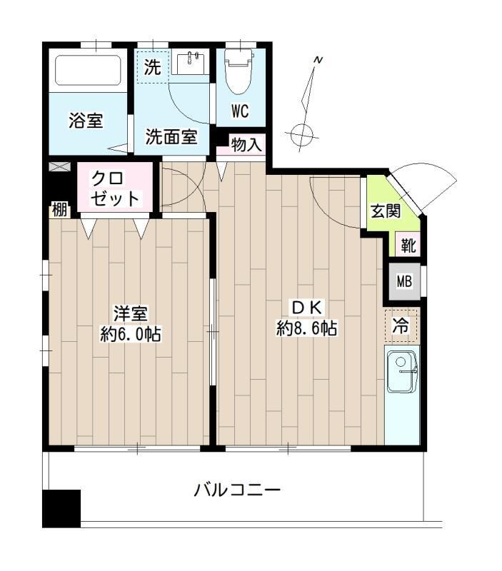 レ・ジェンヌ・サトウ 間取り図