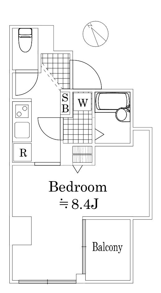 REV UN 間取り図