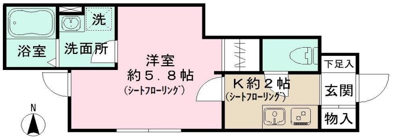 Ｂｅｌｌｅ　Ｖｉｅ 間取り図