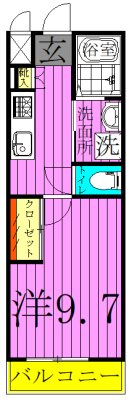 ｉｃｈｉｅｉ　２ 間取り図