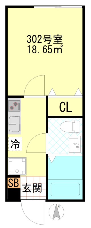 CFジオーレ堀切 間取り図