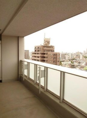 アトラスブランズタワー三河島  ベランダ