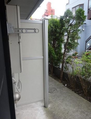 casa de rosa ベランダ