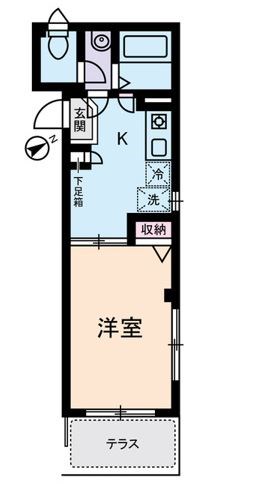 casa de rosa 間取り図