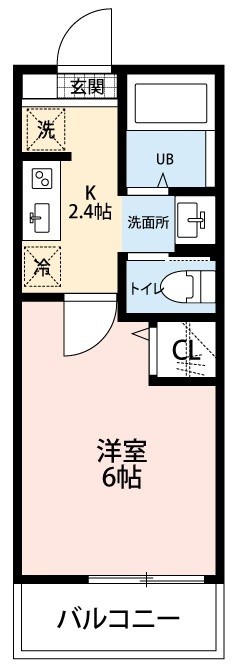 ヒルズ五香 301号室 間取り