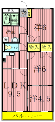 ファミール新柏 間取り
