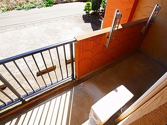 サンタバレー ベランダ