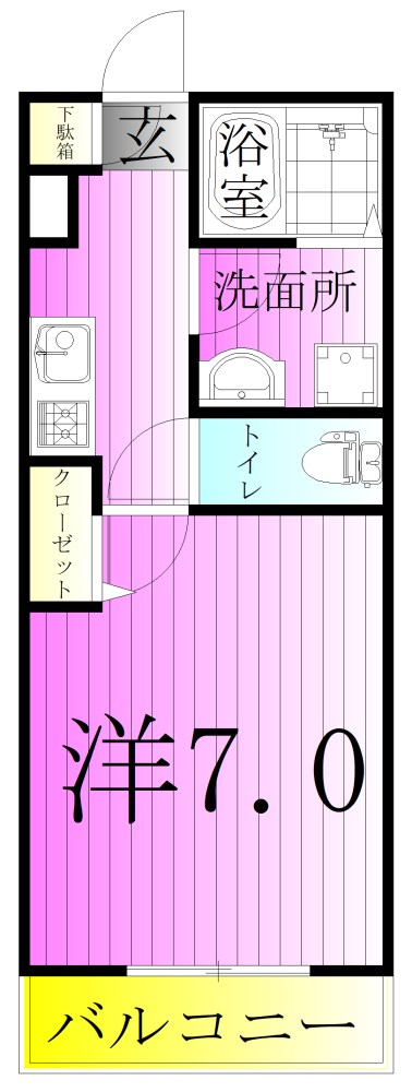 (仮称)ジーメゾン足立入谷 間取り図