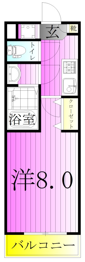 (仮称)ジーメゾン足立入谷 間取り図