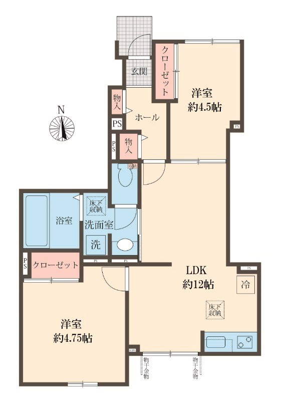 Ｍａｉｓｏｎ　ｄｅ　Ｃｉｅｌ（メゾンドシエル） 間取り図