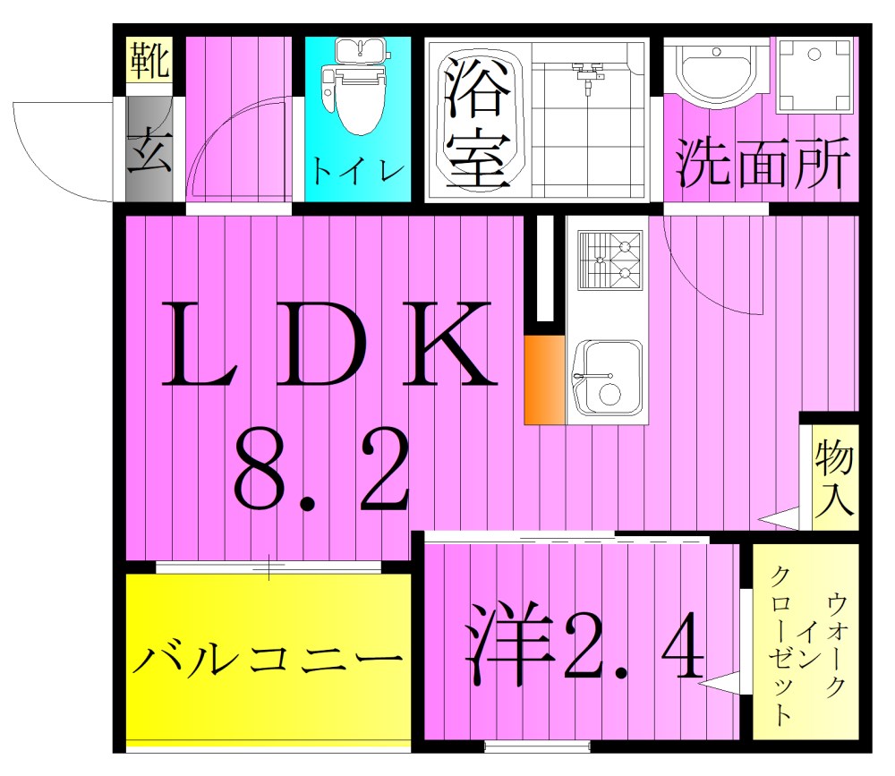 KEIAI RESIDENCE 青井 間取り図