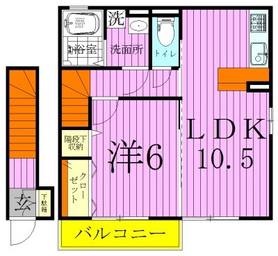 Mer veille（メルヴェーユ） 間取り図
