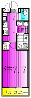 (仮称)ジーメゾン我孫子泉 101号室 間取り