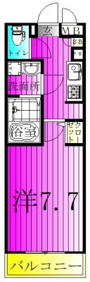 (仮称)ジーメゾン我孫子泉 102号室 間取り