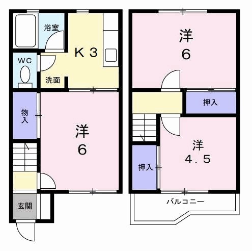 リベルテ 5号室 間取り
