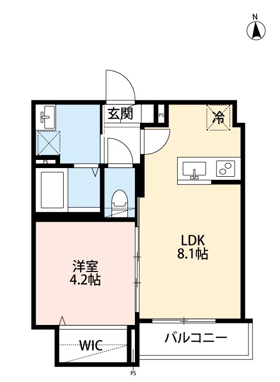 つばめハウス南流山 202号室 間取り