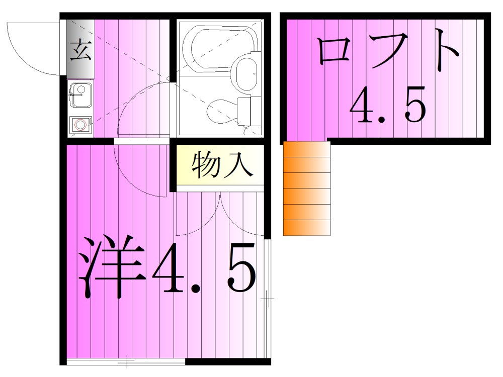 BIG-A 間取り図