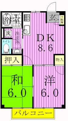 パークサイドシティ 間取り図