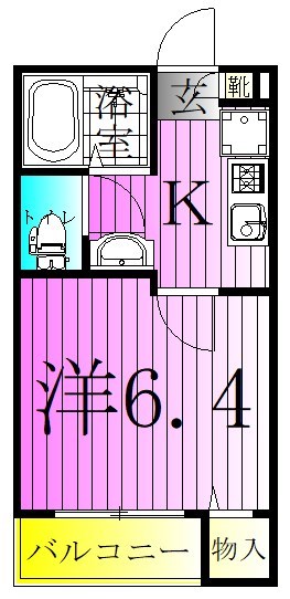 グランクオール金町 間取り図