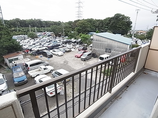 サンハイツ梅郷 ベランダ