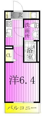 La　Douceurお花茶屋Ⅱ 間取り図