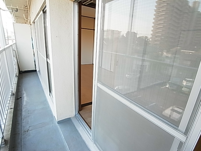 内田マンション ベランダ