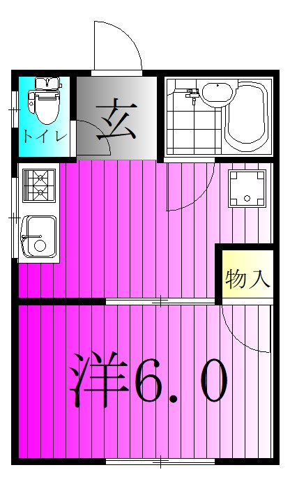 ヒルズルネッサンス 102号室 間取り