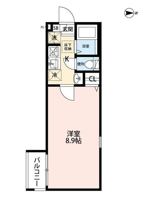 グランクオールお花茶屋クレスト 間取り図