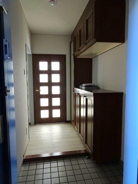 センターパーク新柏A 玄関