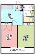 ハイツプラムA棟 102号室 間取り