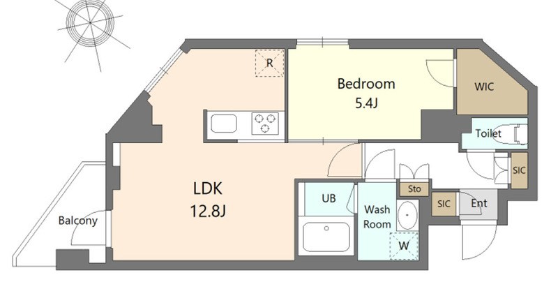 S-RESIDENCE北綾瀬awesome 間取り図