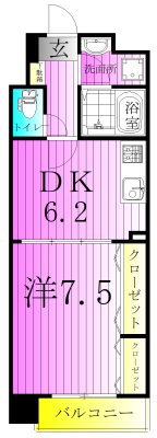 アヴァンタージュ 間取り図